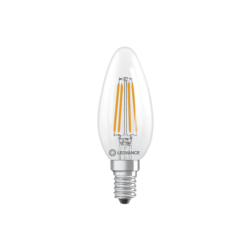 Lâmpada LED Classic B 40 Filamento P 3,4W 840 CL E14 Ledvance 2