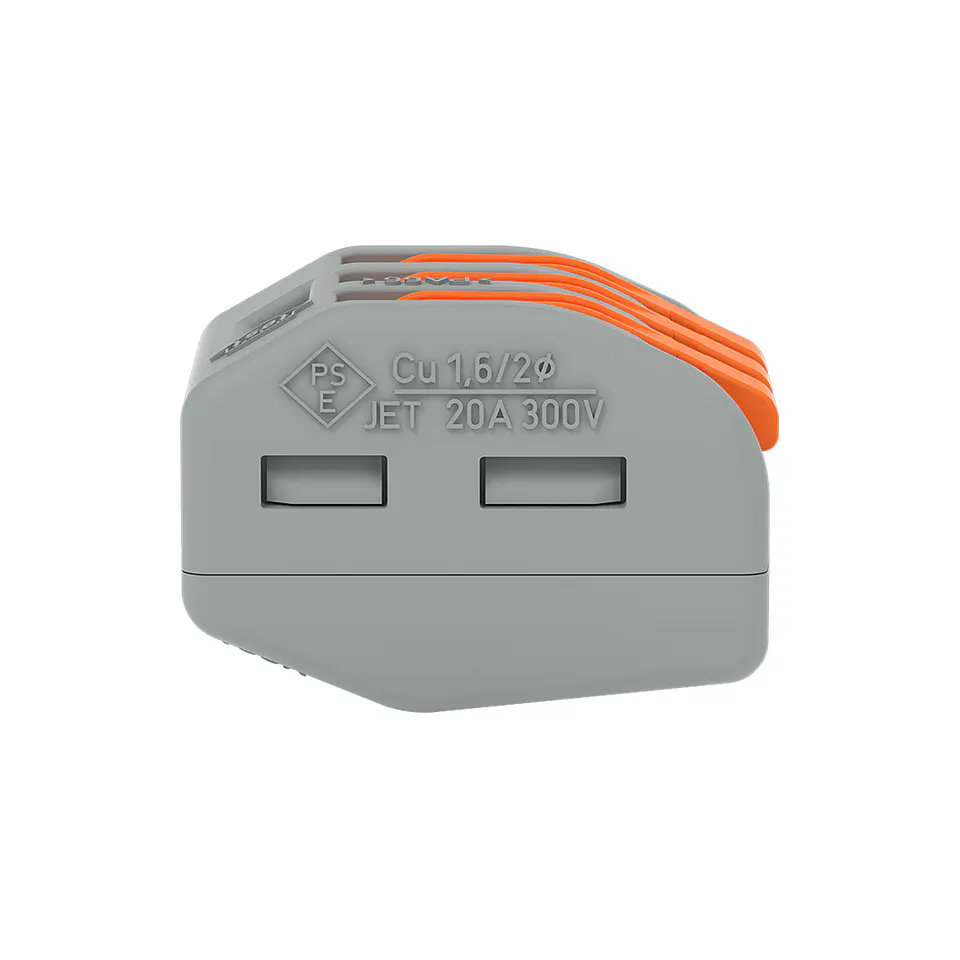 Ligador WAGO 222-413 3 ligações Wago 3