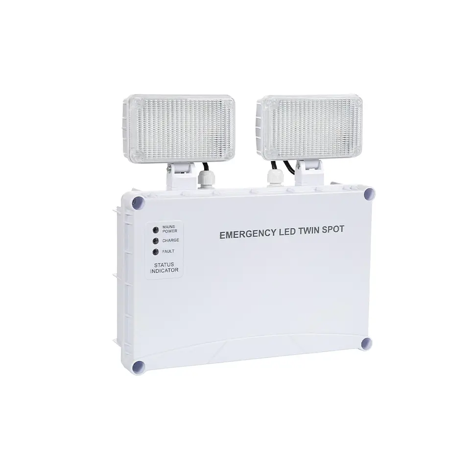Square Twin Spot Floodlight 6W IP65 byWATT 1