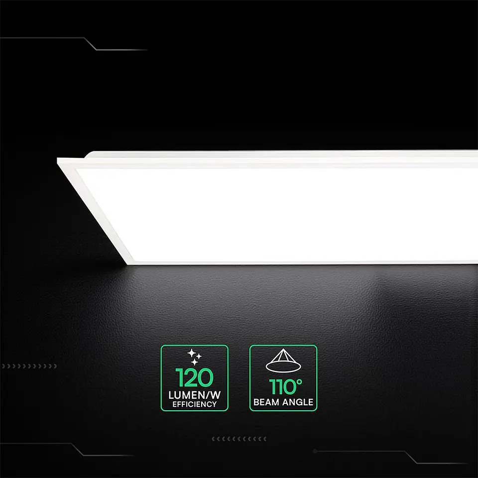 Painel LED chip CREE 40W 4000K 120LM/W 1200X300mm V-TAC 3