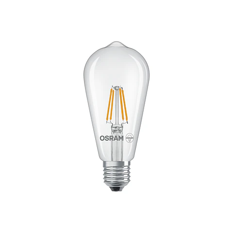 LED Star Classic Edison ST64 40 Filament 3,4W 827 CL E27 Ledvance