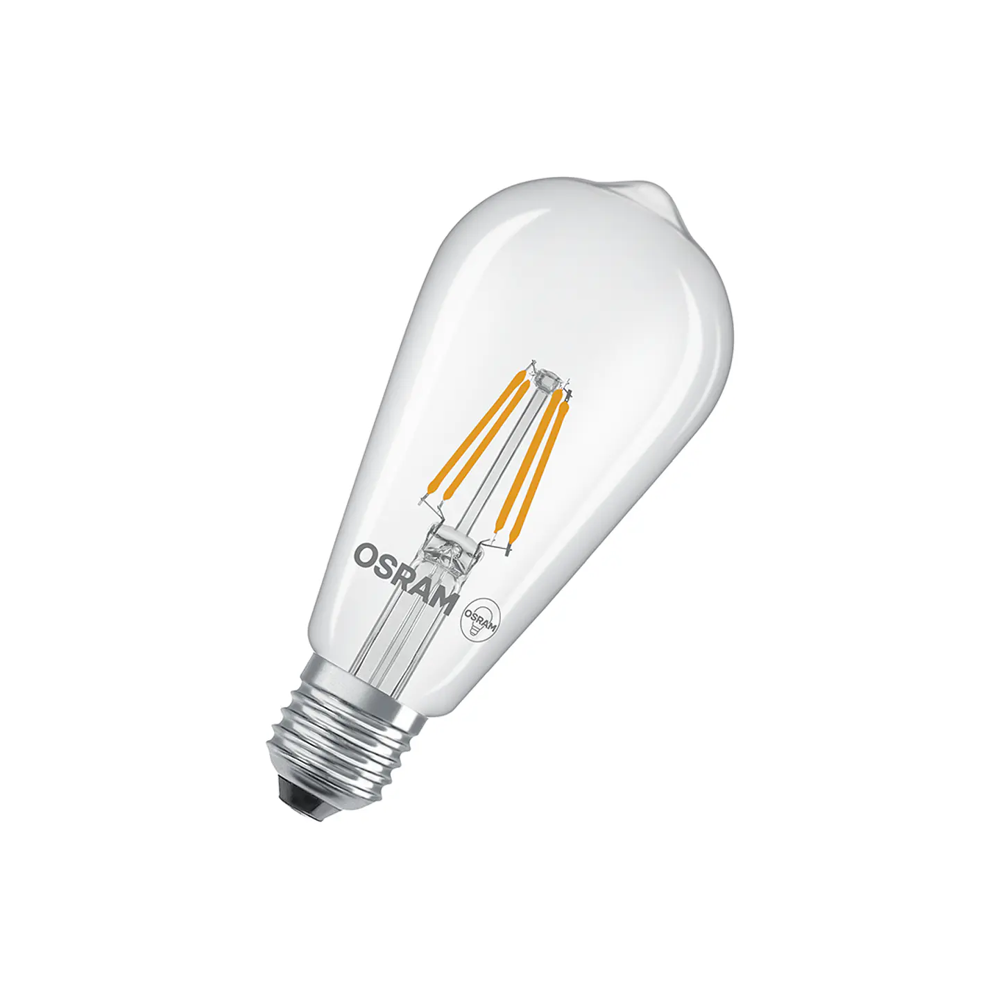 Lâmpada LED Star Classic Edison ST64 40 Filamento 3,4W 827 CL E27 Ledvance 1
