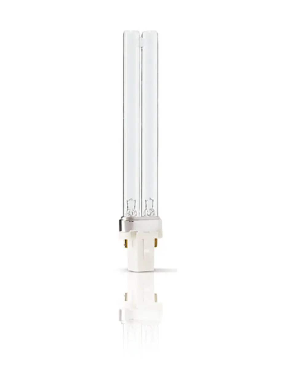 Lâmpada germicida desinfeção PL-S 7W/2P G23 TUV Philips 1