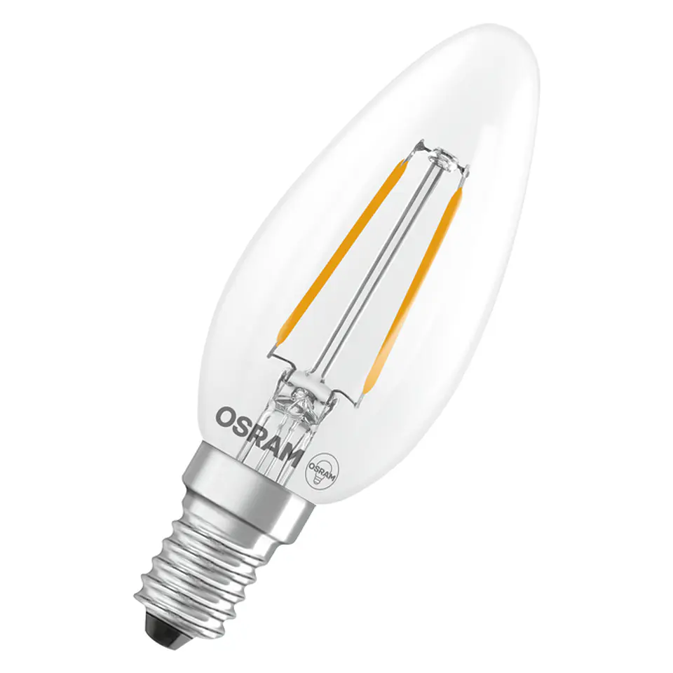 LED STAR CLASSIC B 25 FILAMENTO ND 1.8W/827 CL E14 LEDVANCE 1