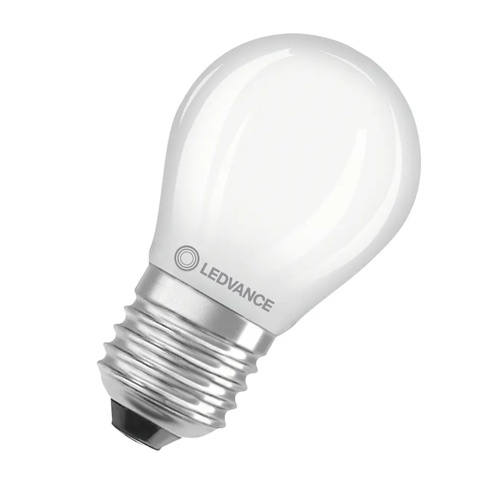 LED CLASSIC P40 FILAMENTO DIM P 3,4W/827 FR E27 LEDVANCE 1