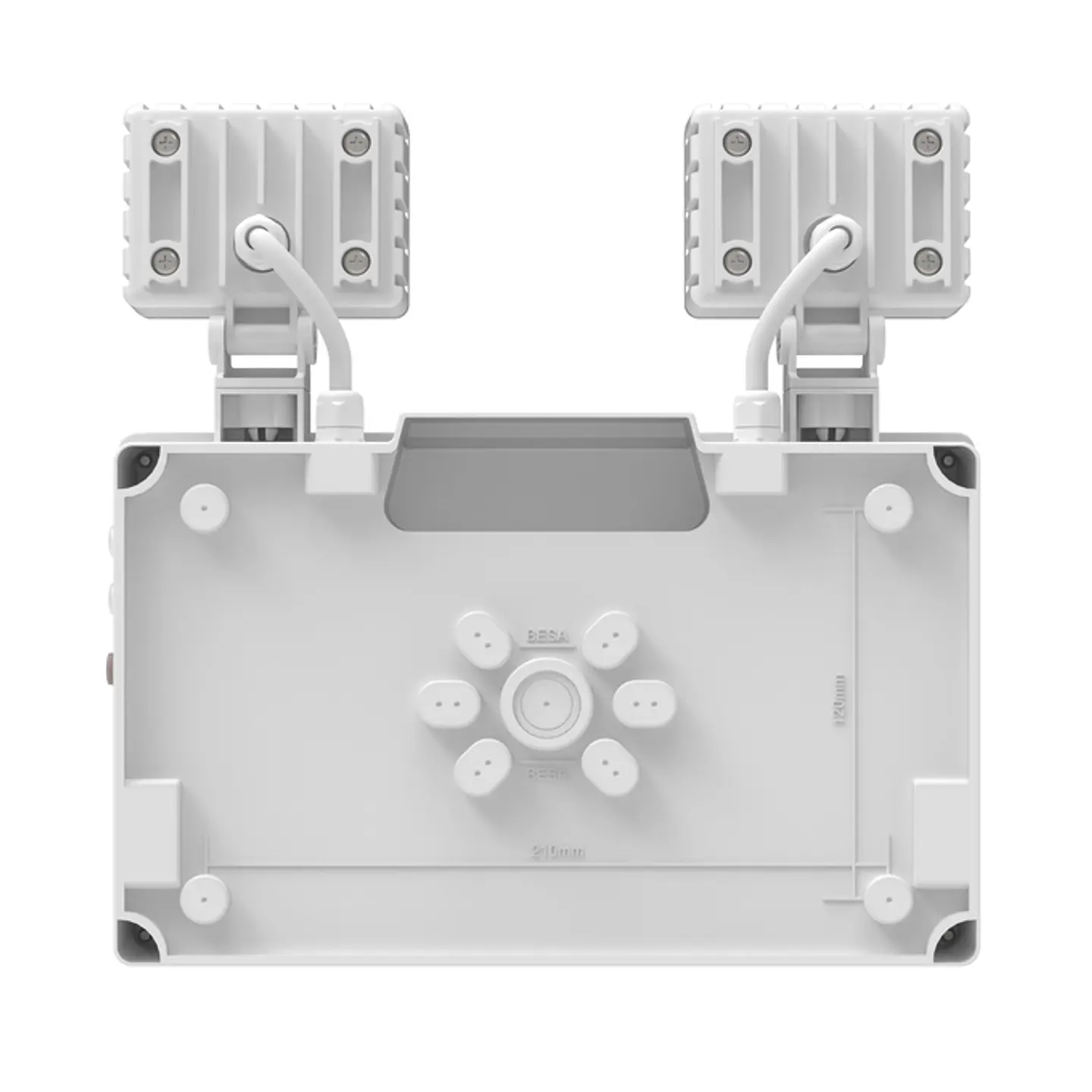 Luminaria de Emergencia EM TWIN SPOT 3W 3H IP65 6500K Ledvance 5