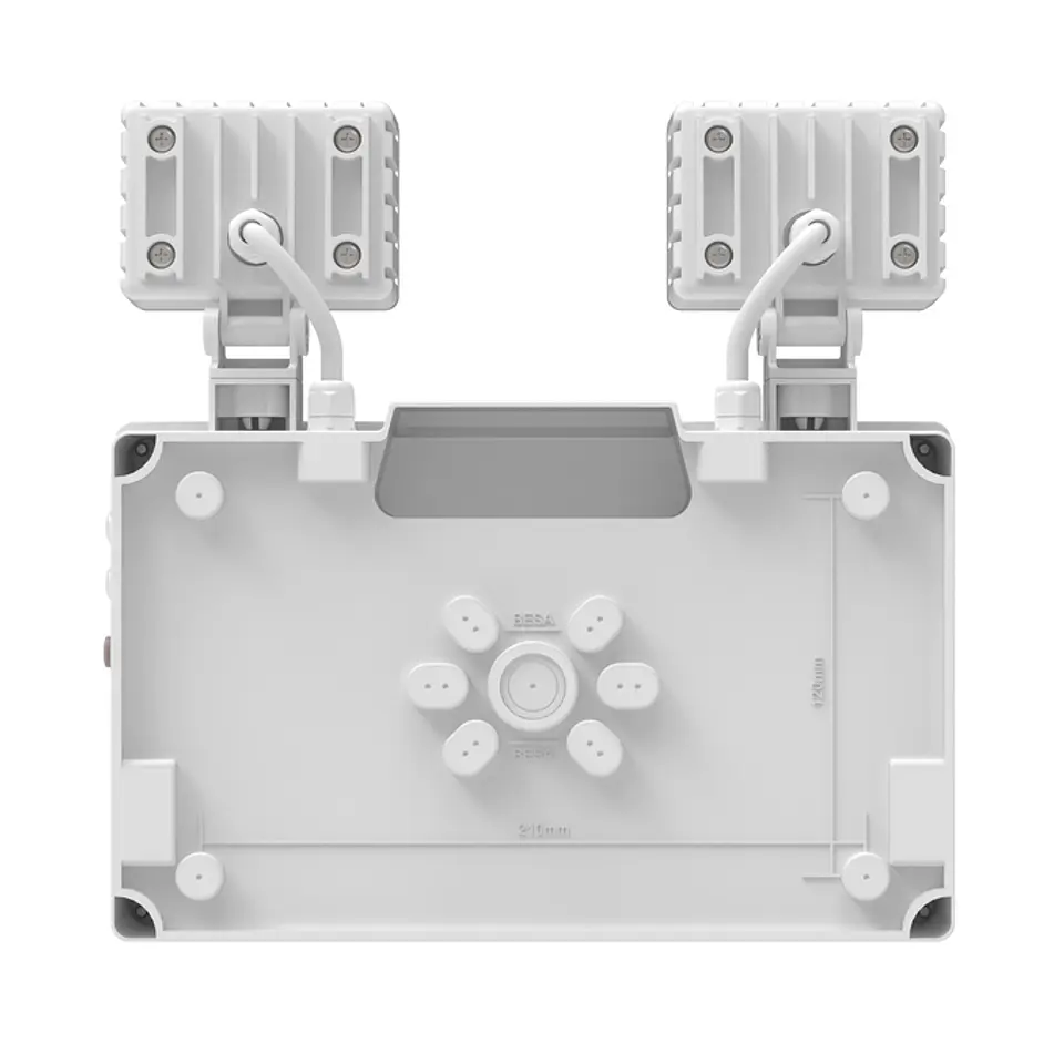 Luminaria de Emergencia EM TWIN SPOT 3W 3H IP65 6500K Ledvance 5