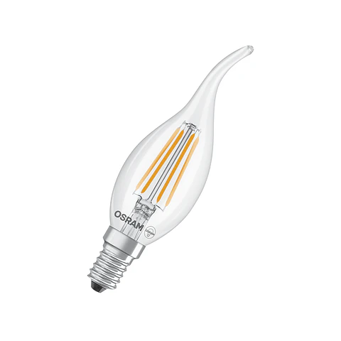 LED lamp Star Classic BA 40 Filament 3,4W 827 CL E14 Ledvance