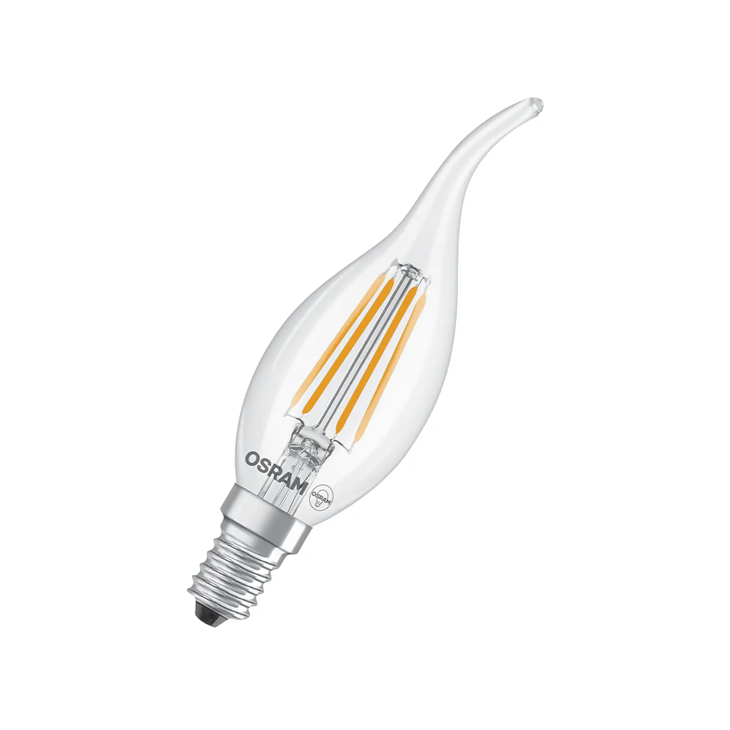 LED lamp Star Classic BA 40 Filament 3,4W 827 CL E14 Ledvance 1