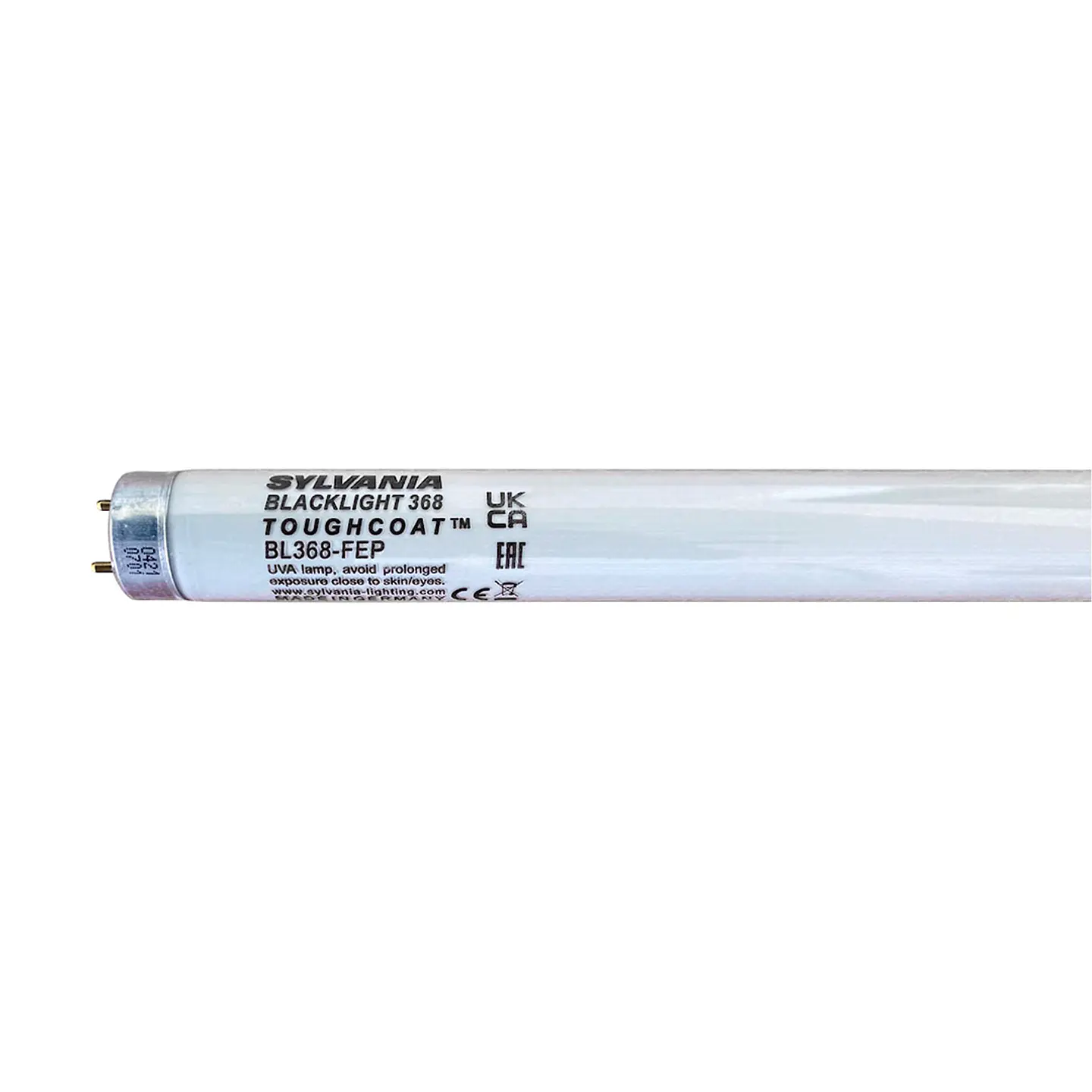 Lâmpada T12 F20W BL368 UV-A 590mm Sylvania 2