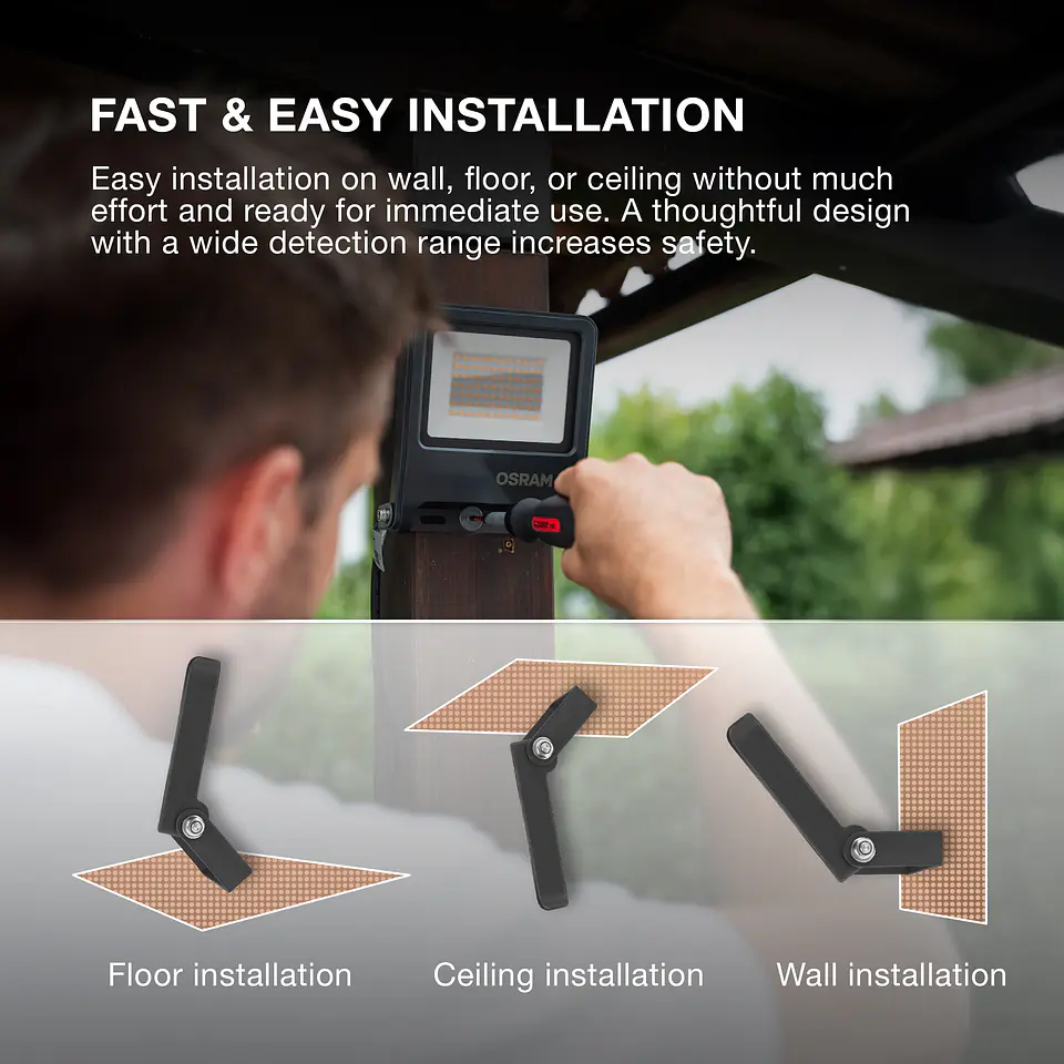 Projetor LED SMART+ MATTER RGBW IP65 Ledvance 9