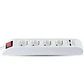 Regleta de 4 tomas con 2 puertos USB 3G1,5mm² x 1,4m V-TAC - Miniatura 3