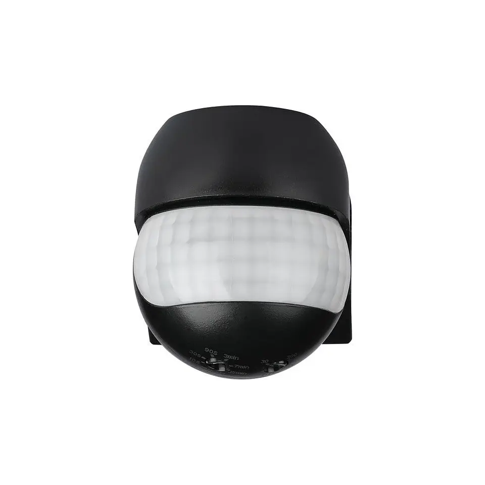 Sensor de Movimiento de Pared 180º IP44 con regulación de tiempo V-TAC 6