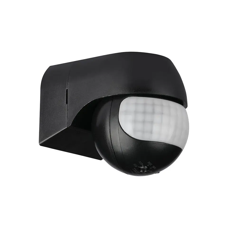 Sensor de Movimiento de Pared 180º IP44 con regulación de tiempo V-TAC 5
