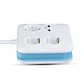 Regleta cuadrada de 3 tomas con 2 puertos USB 3G1,5mm² x 1,4 m V-TAC - Miniatura 3