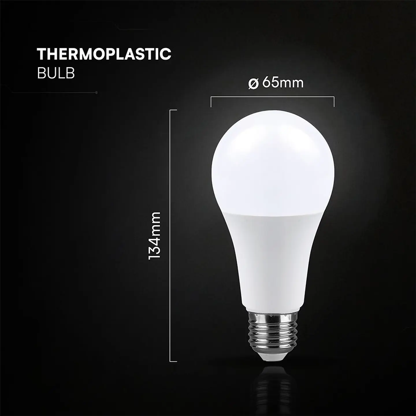 LED lamp CREE Chip 17W A65 6500K E27 V-TAC 2