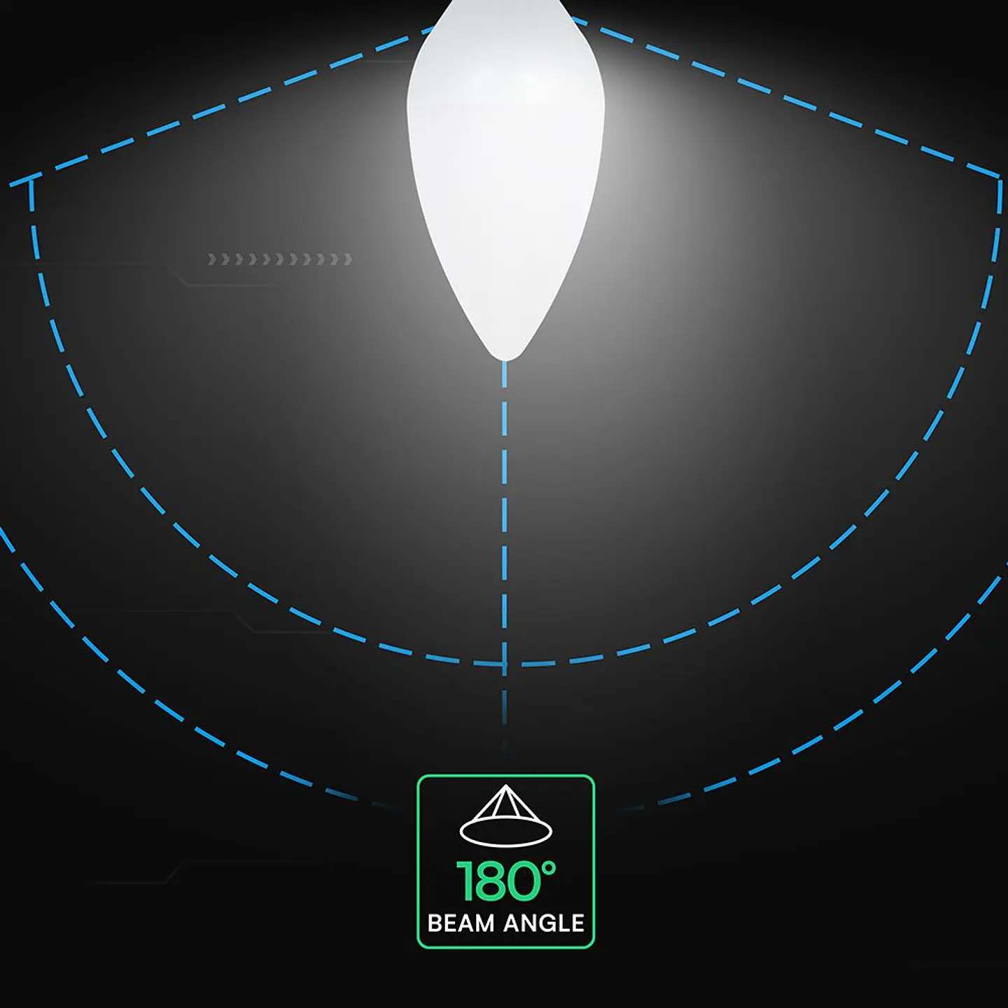 Bombilla LED vela chip CREE 4,5W 4000K E14 V-TAC 4