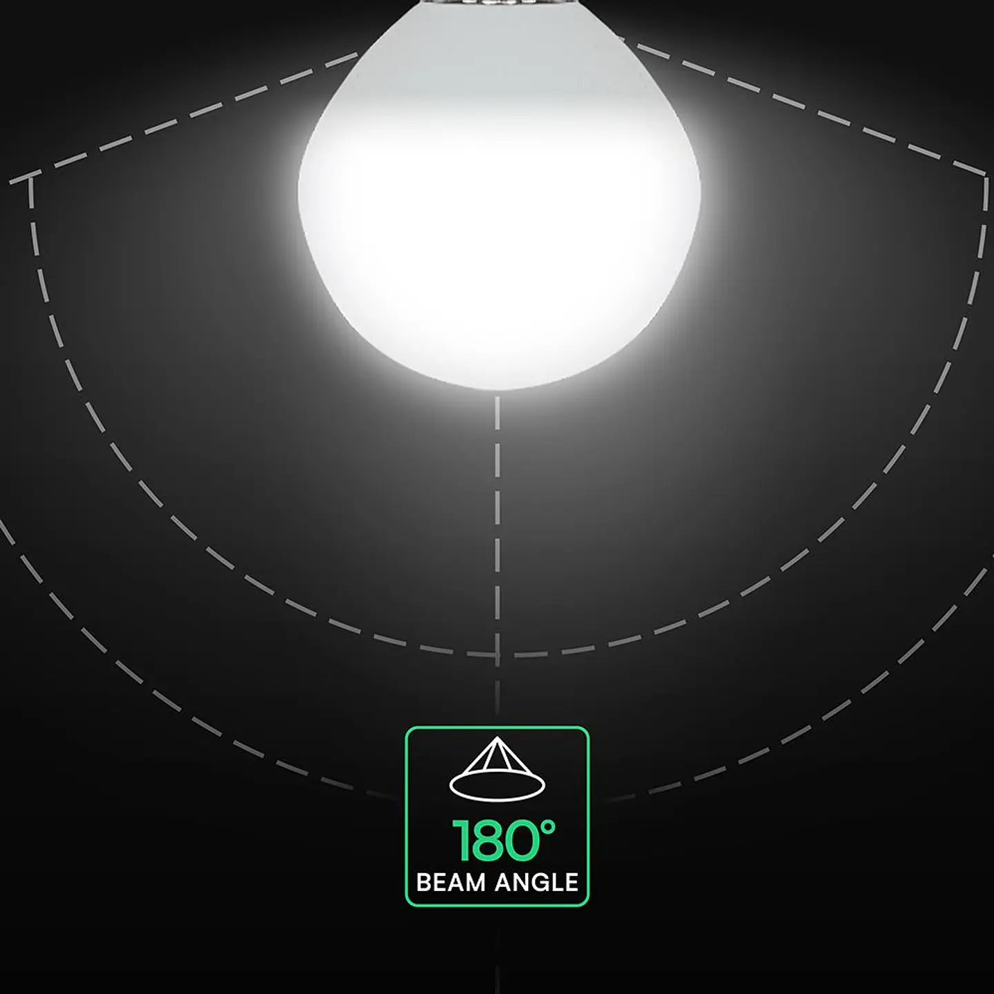 LED lamp CREE chip P45 3,7W 320LM E14 V-TAC 3