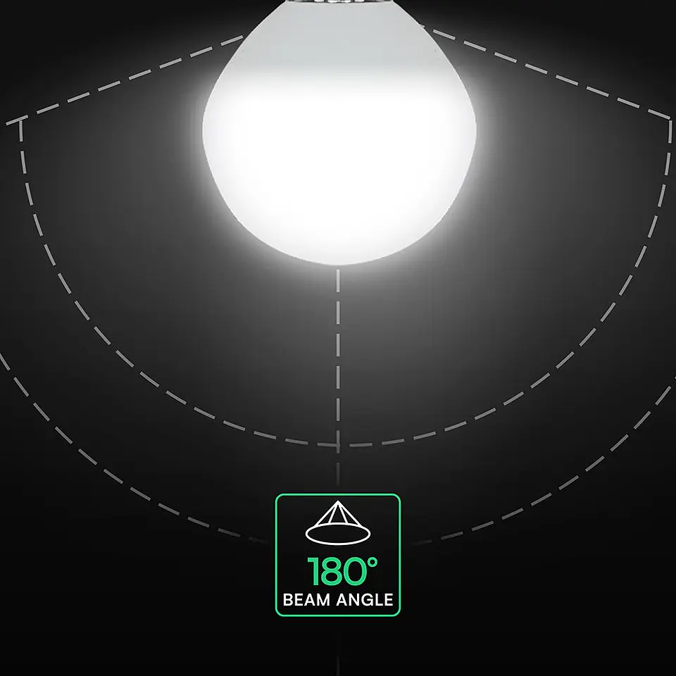 LED lamp CREE chip P45 3,7W 320LM E14 V-TAC 3