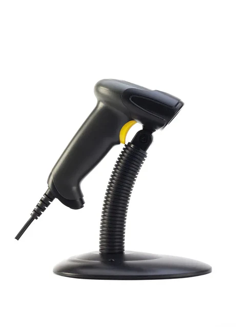 Lector de Código de Barras ONE 8Ray | Láser USB 1D con Base Incluida