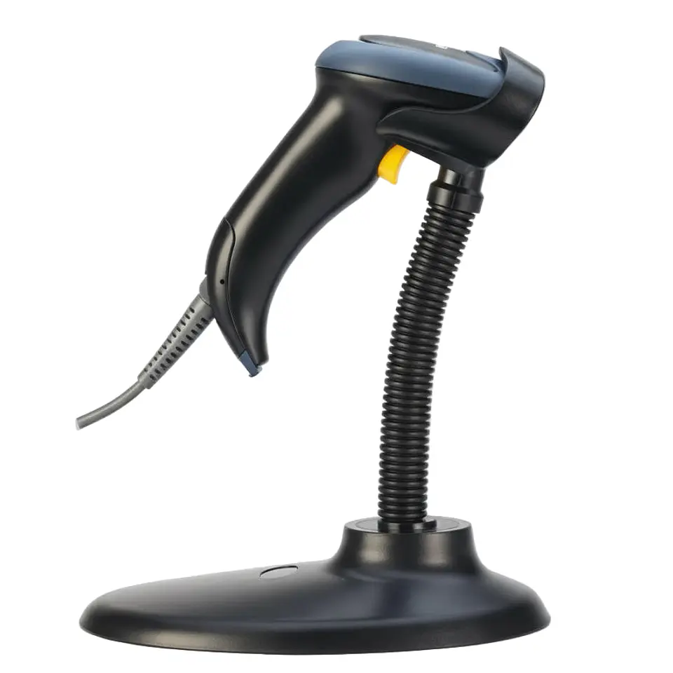 Lector de Código de Barras TX-POS L7 | Láser 1D Cableado con Pedestal Ajustable 1