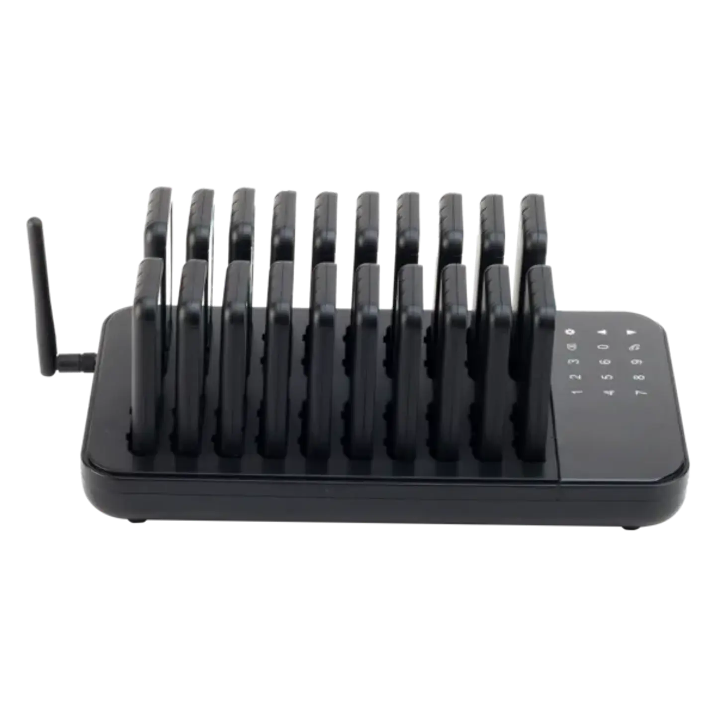 Sistema de Llamado Pager K30-B | 20 Pagers LED Batería 80h Silencio Rápido y Consulta 2