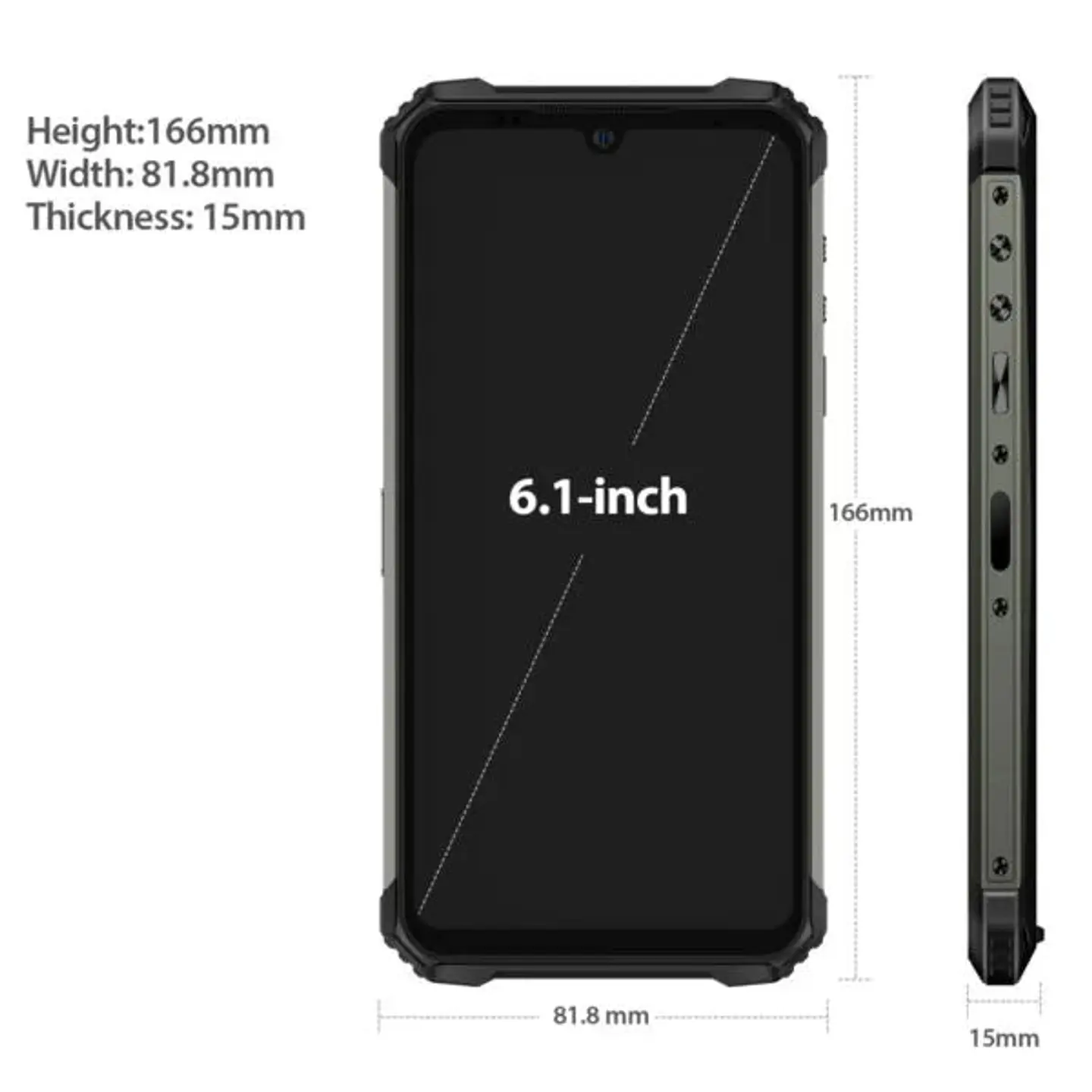 Smartphone Ulefone A8 Pro | 5.5″ Táctil 8GB 128GB Rugged IP68 5