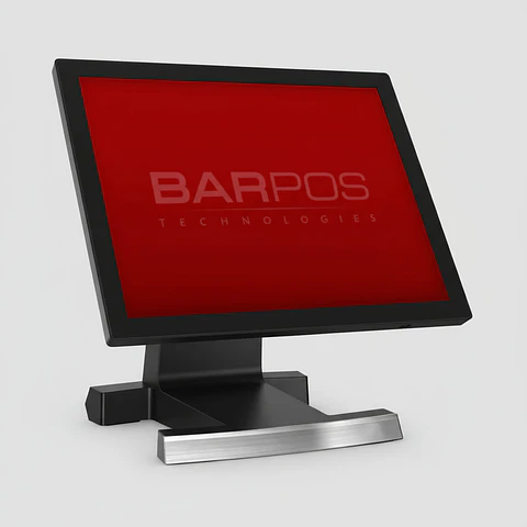 POS All-in-One Barpos E200 | Terminal Táctil Intel Celeron con 6 Puertos Seriales y Windows 10 IoT