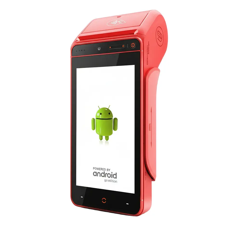 Terminal de Pago Portátil BARPOS 9100 | Android 8.1, 4G, Impresora Térmica y NFC Integrados 1