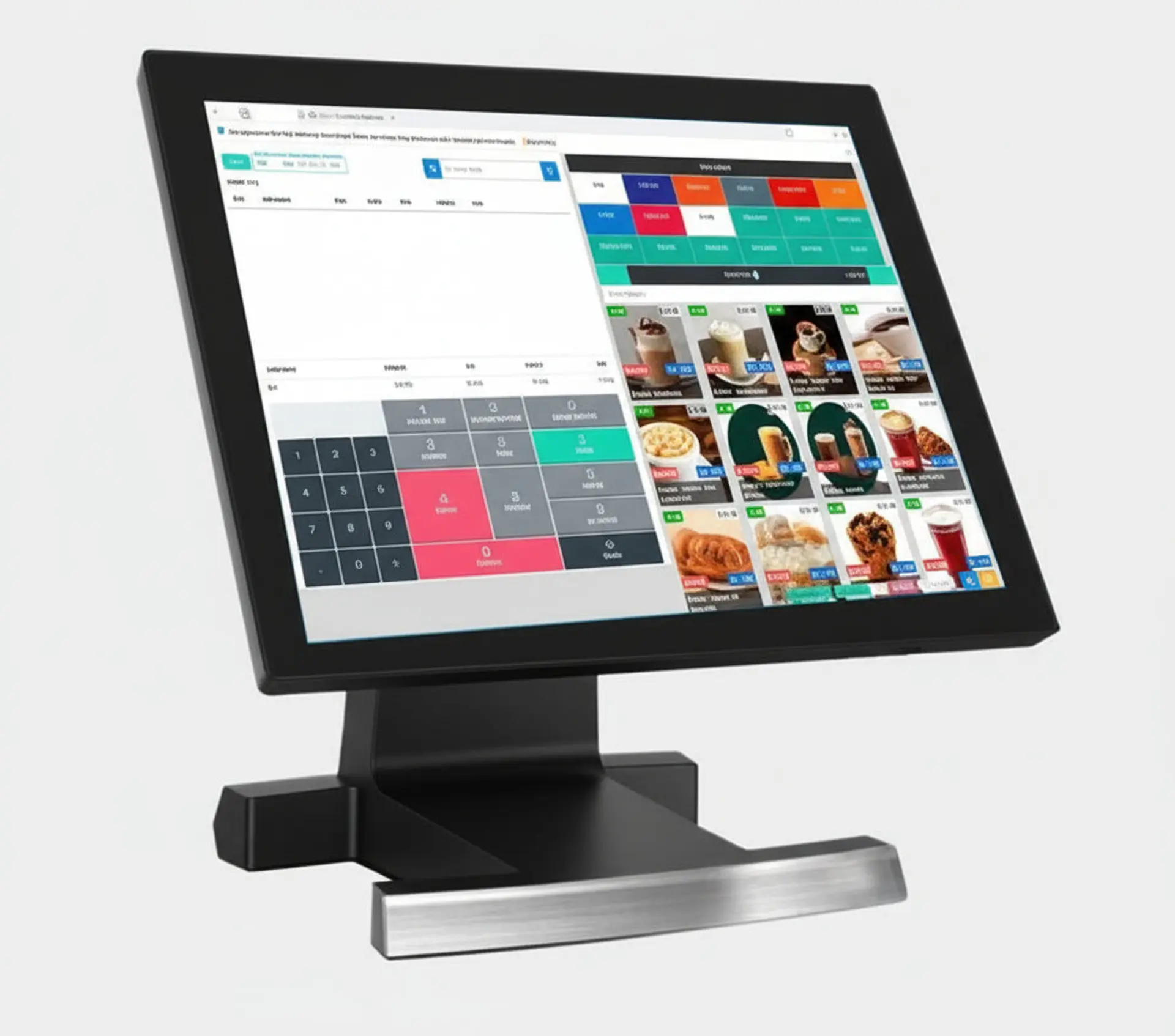 POS All-in-One Barpos E200 | Terminal Táctil Intel Celeron con 6 Puertos Seriales y Windows 10 IoT 2