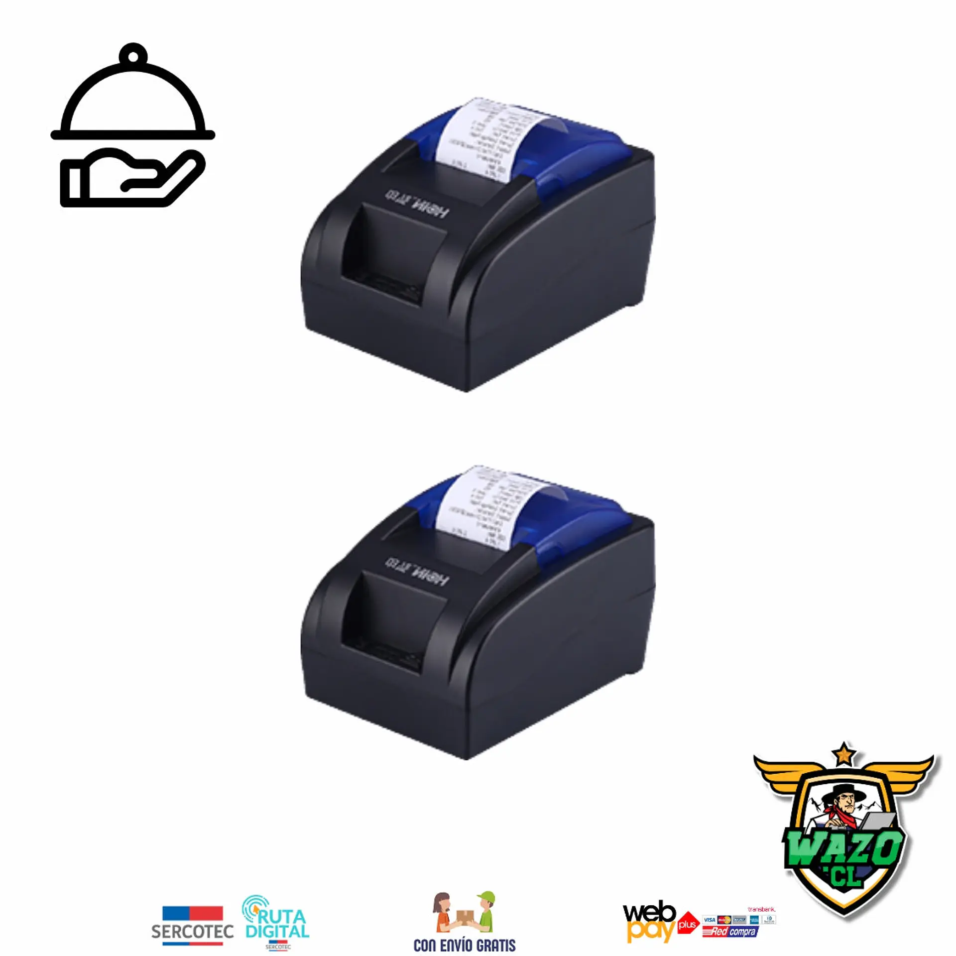 Kit Punto de Venta WAZO POS 1 | Ideal para Comida Rápida, Food Trucks y Cafeterías 3