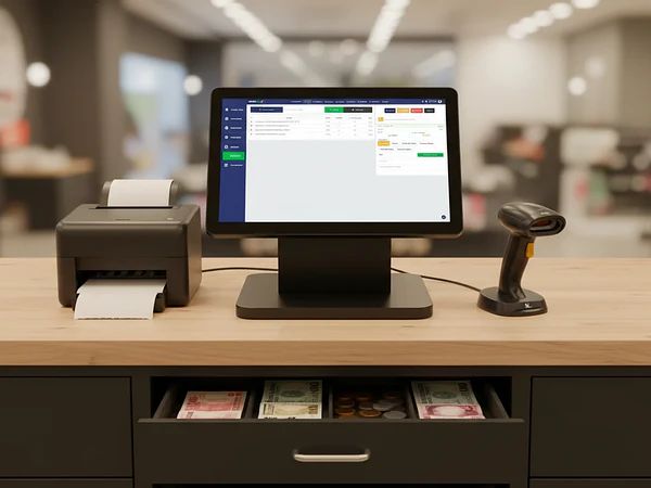 Kit Punto de Venta WAZO AIO Retail: todo en una caja, listo para vender