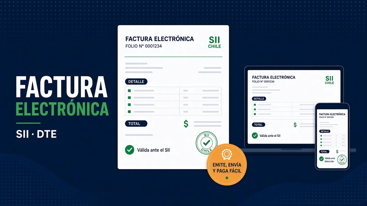 Factura electrónica DTE emitida desde el sistema Wazo