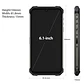 PDA rugged A8 Pro 8GB+128GB / 6.1 negro - Miniatura 5