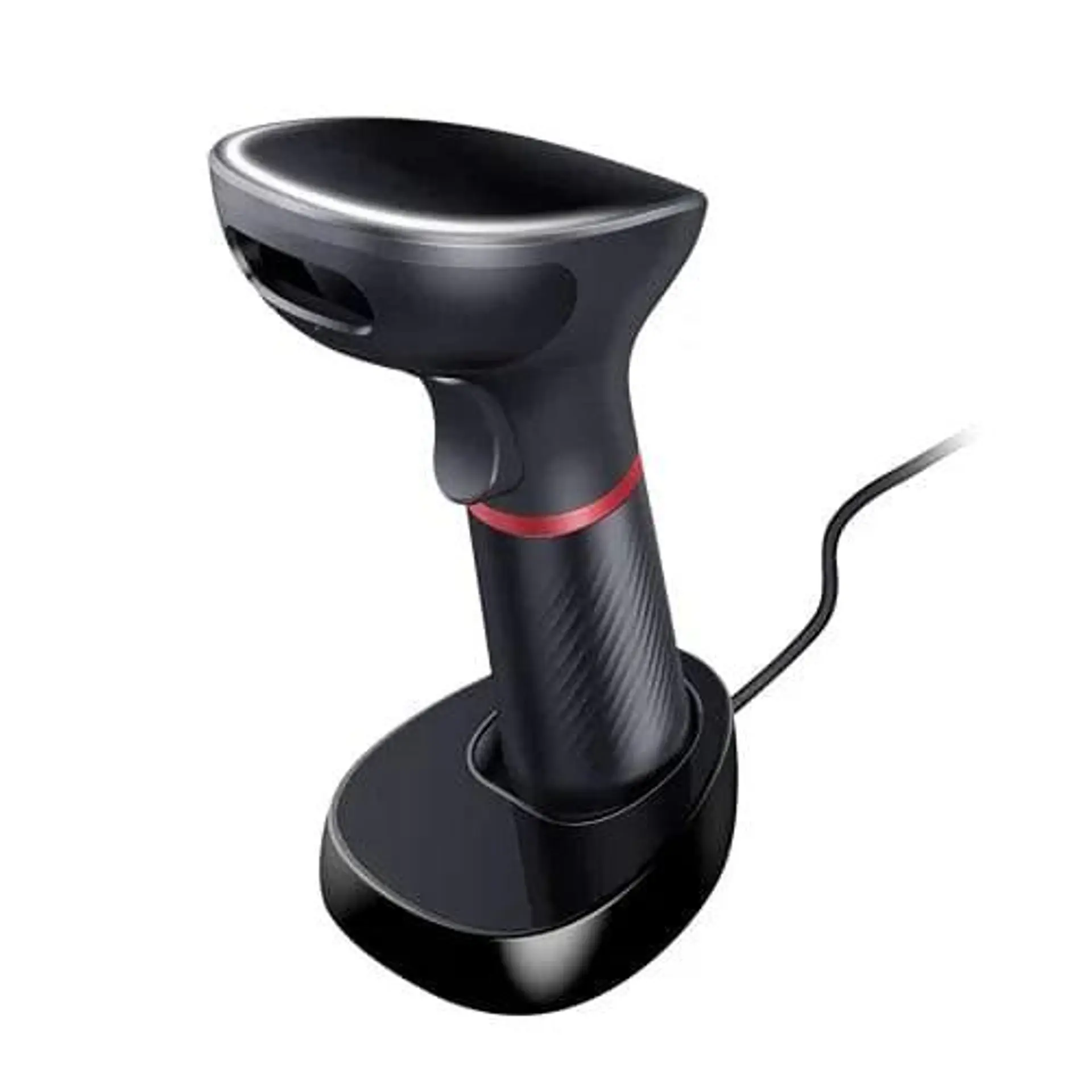 Lector Inalámbrico Barpos 9610 | 2D Bluetooth 2.4G USB Base Recargable 2