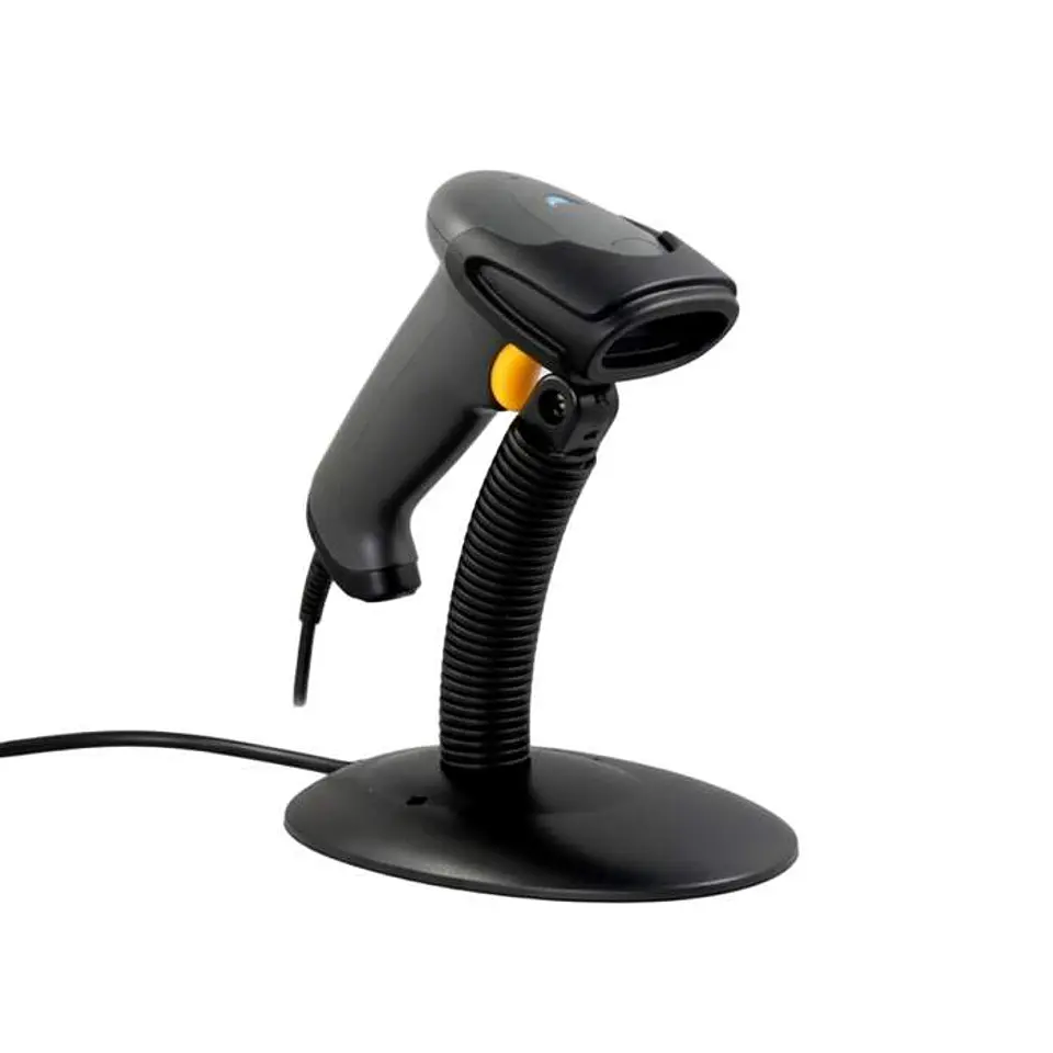 Lector de Código de Barras Well 5500 | Imagen Lineal Ccd, 300 Lecturas/seg, USB/RS232/Kbw, con Pedestal 1
