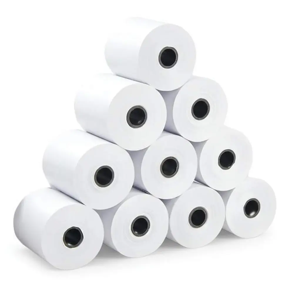 Papel Térmico 80x80mm para Impresora POS | Caja con 50 Rollos 1