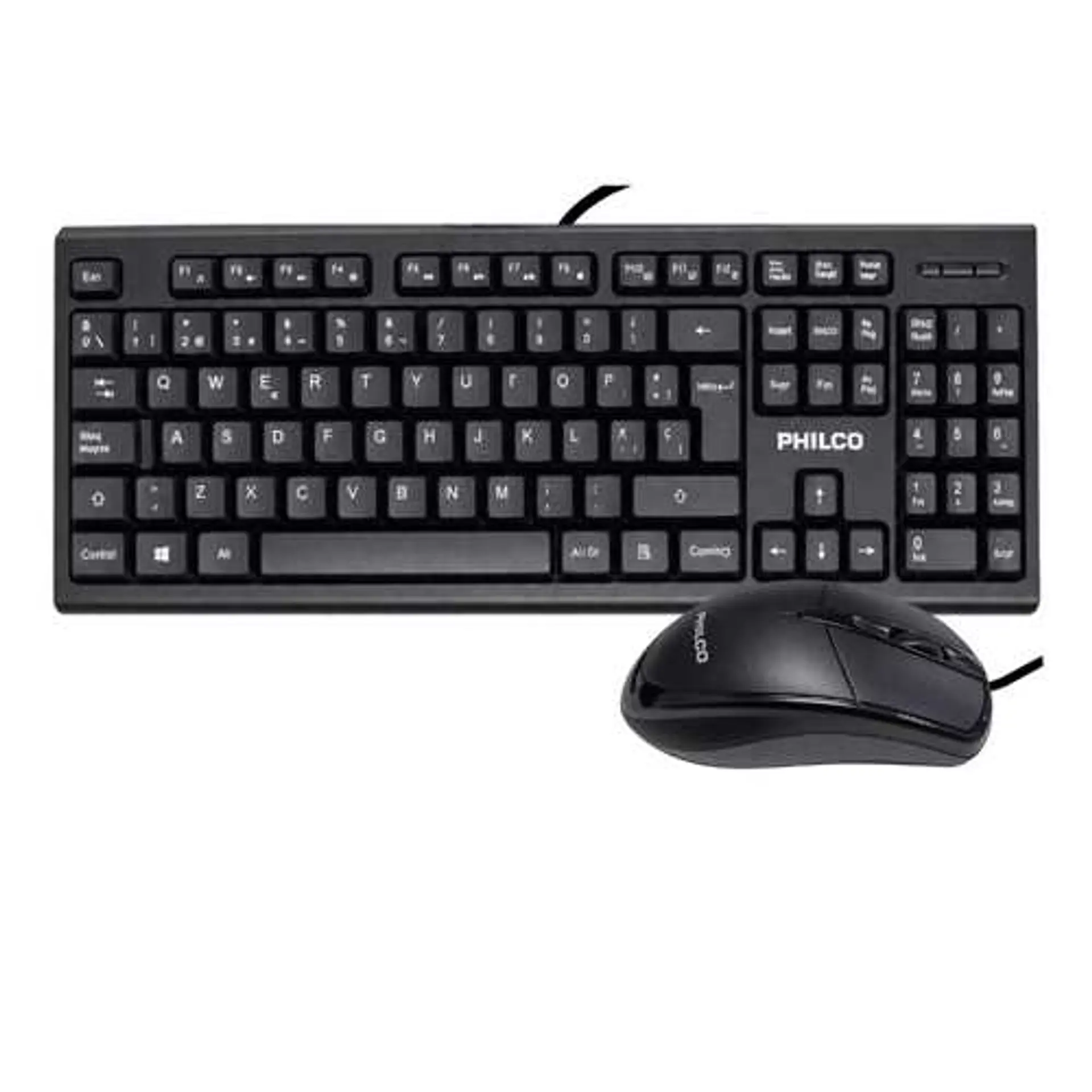 Pack Teclado y Mouse Alámbrico Philco 2