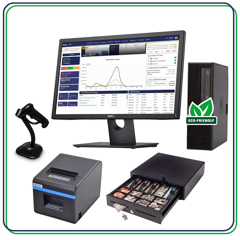 Kit punto de venta Wazo POS 2 80 mm reacondicionado