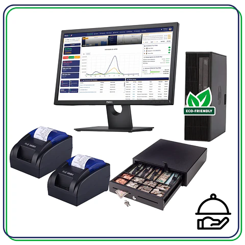 Kit punto de venta Wazo Resto POS 1 58 mm reacondicionado