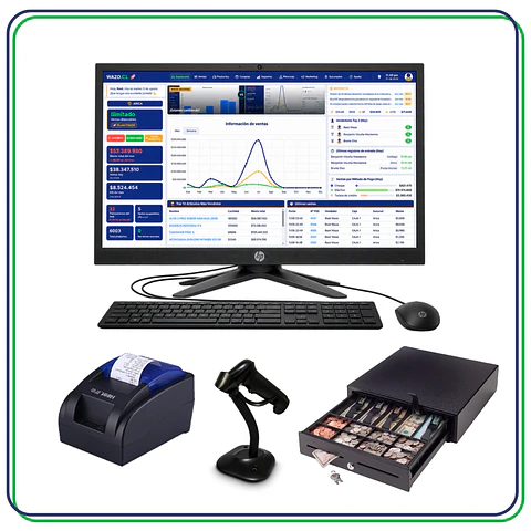 Kit punto de venta Wazo Retail POS 1 58 mm