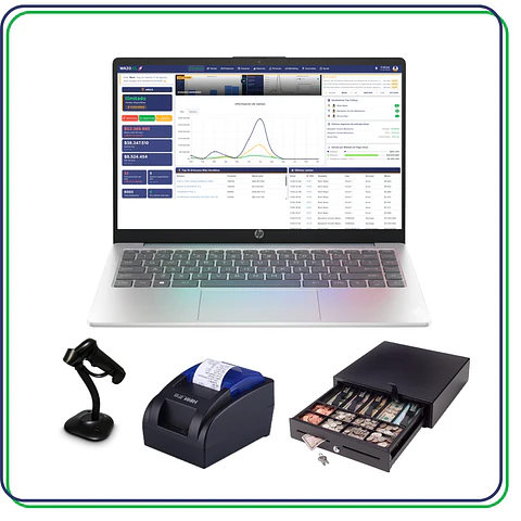 Kit punto de venta Wazo Retail POS 3 58 mm