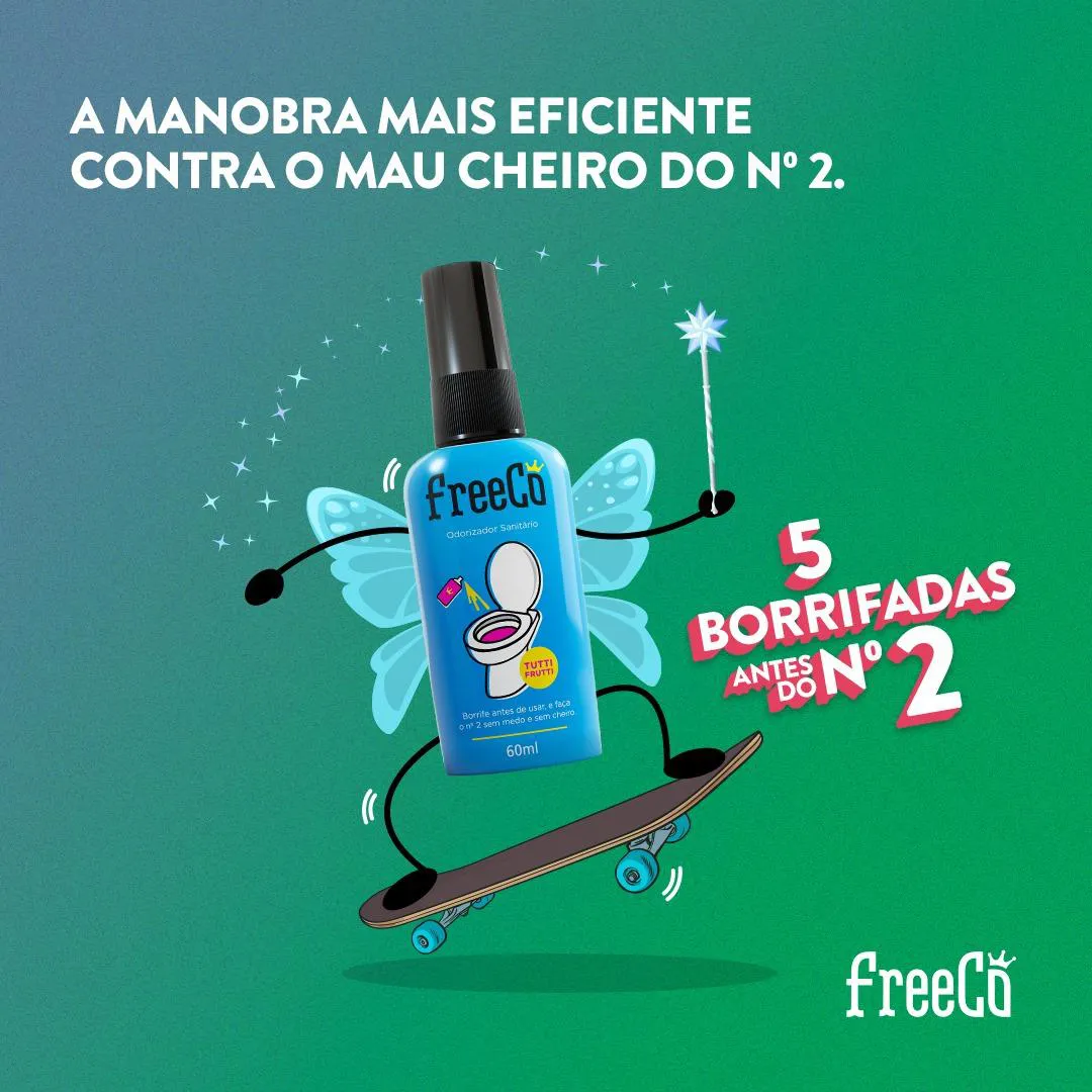 Odorizador Sanitário - Tutti Frutti - FREECÔ 3