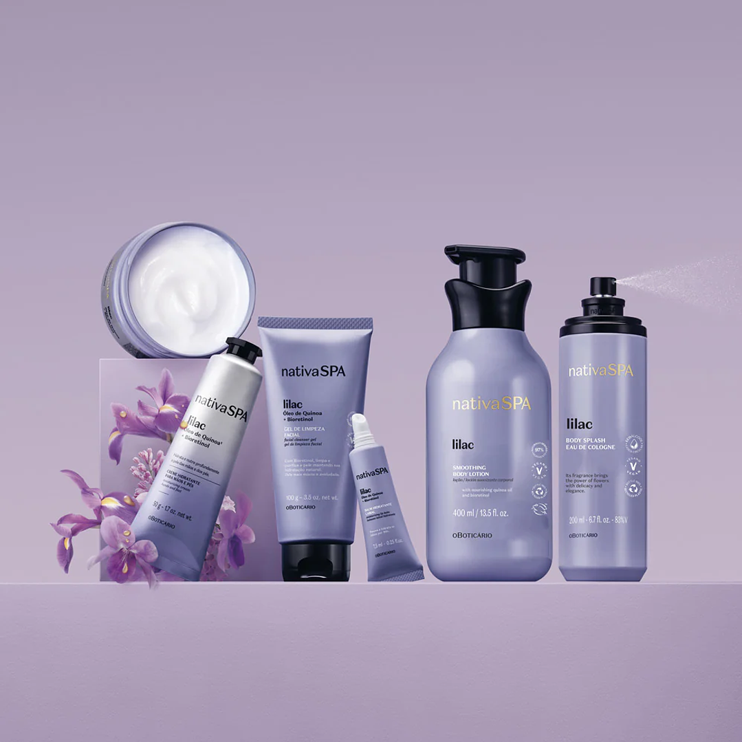 Creme de Mãos e Pés - Lilac - Nativa Spa - O BOTICÁRIO - 75g 3