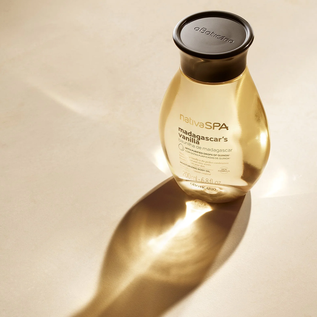 Óleo Hidratante Corporal - Baunilha de Madagascar - Nativa Spa - O BOTICÁRIO - 200ml 2