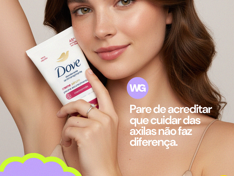 Desodorizante Dove com Niacinamida: Proteção 48h e Axilas Claras em 7 Dias | Weglam
