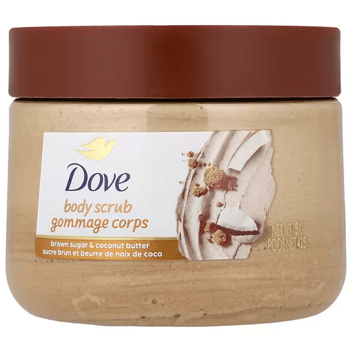 Esfoliante Corporal - Açúcar Mascavo e Manteiga de Coco - DOVE  1