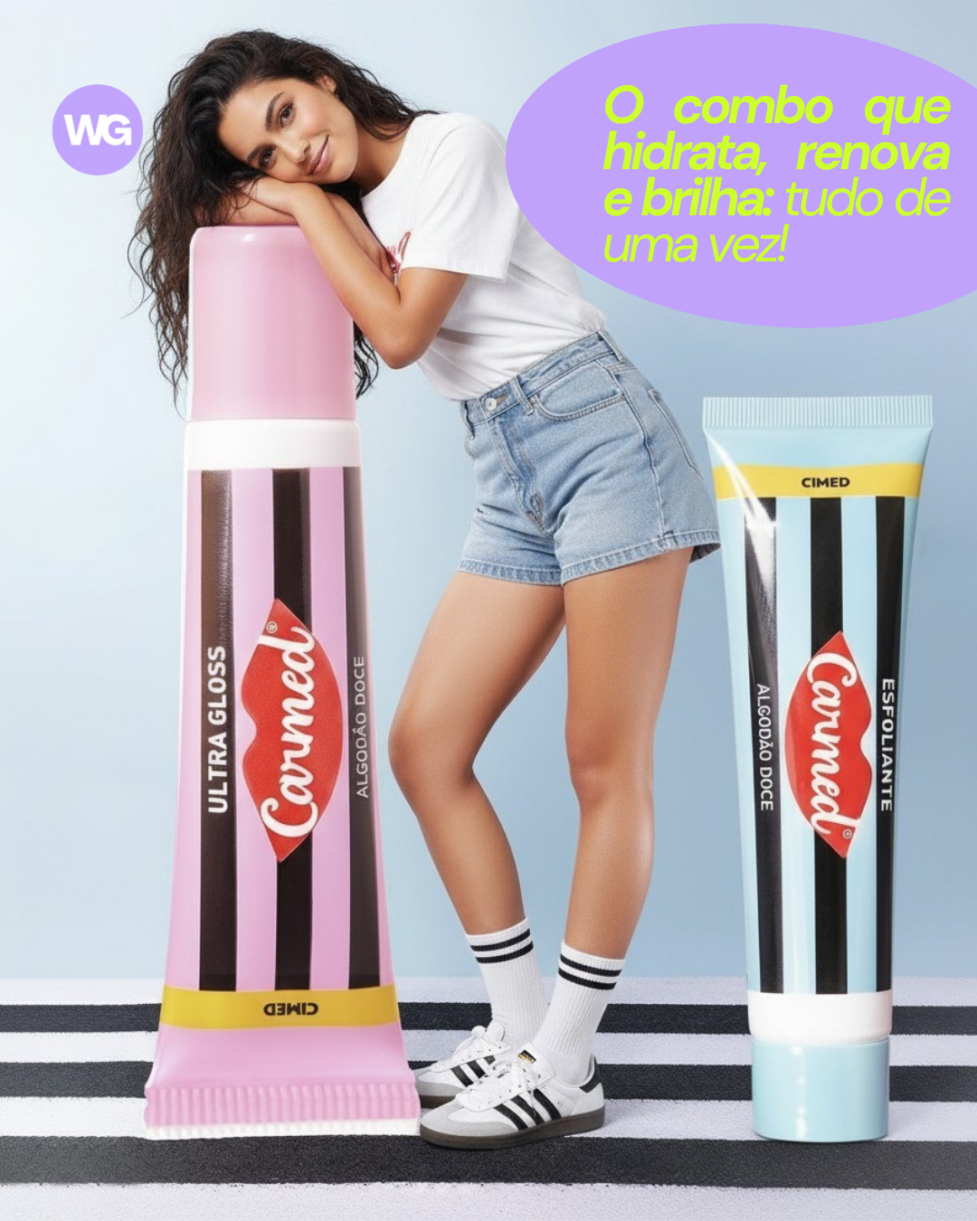 ✨ Lábios de Algodão Doce e Brilho Espelhado: O Kit Carmed SOS Lábios Chegou a Portugal!
