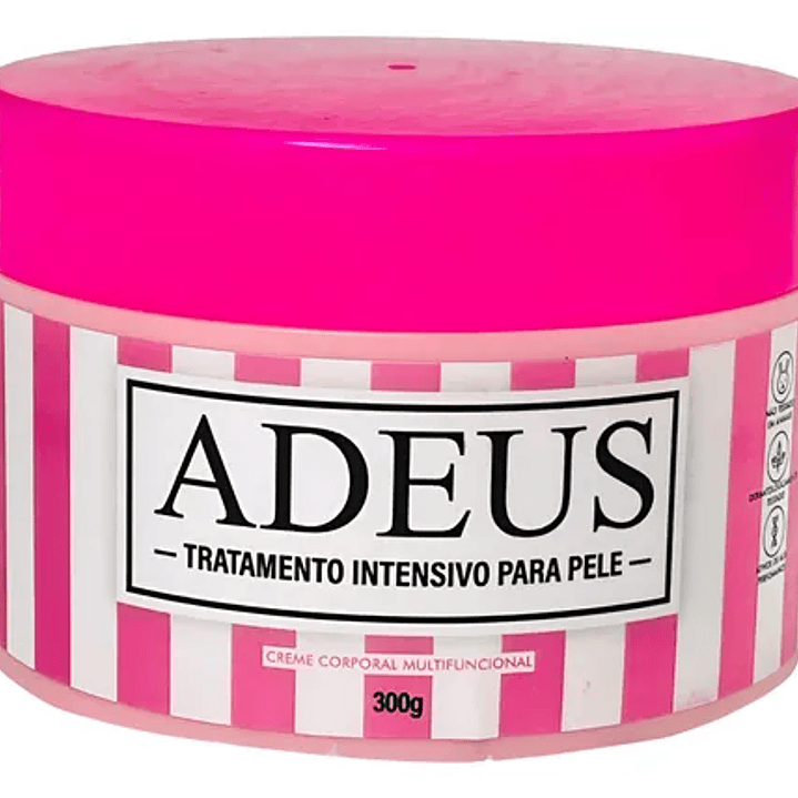 Creme Corporal Multifuncional - Tratamento Intensivo - ADEUS - 300g 1