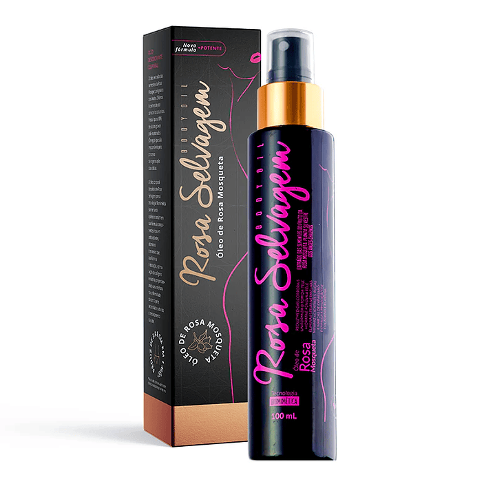 Óleo Corporal - Rosa Mosqueta - ROSA SELVAGEM 1